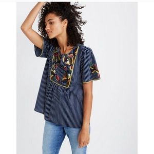 Madewell | Fable Embroidered Top
